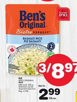 Marches Tradition BEN'S ORIGINAL RICE offer