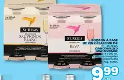 Marches Tradition ST. REGIS DEALCOHOLIZED WINE BEVERAGE offer