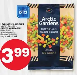 Marches Tradition ARCTIC GARDENS FROZEN VEGETABLES offer
