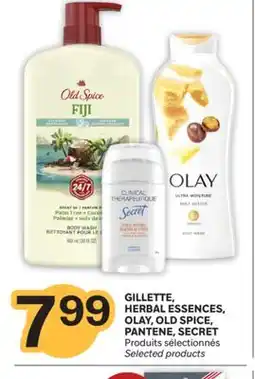 Brunet GILLETTE, HERBAL ESSENCES, OLAY, OLD SPICE, PANTENE, SECRET Produits sélectionnés offer