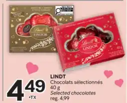 Brunet LINDT Chocolats sélectionnés offer