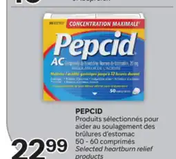 Brunet PEPCID Produits sélectionnés pour aider au soulagement des brûlures d'estomac offer