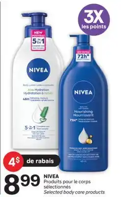 Brunet NIVEA Produits pour le corps sélectionnés offer