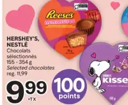 Brunet HERSHEY'S, NESTLÉ Chocolats sélectionnés offer