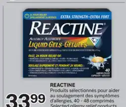 Brunet REACTINE Produits sélectionnés pour aider au soulagement des symptômes d'allergies offer