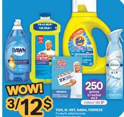 Brunet TIDE, M. NET, DAWN, FEBREZE Produits sélectionnés offer