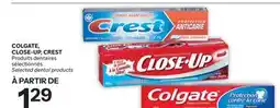 Brunet COLGATE CLOSE-UP, CREST Produits sélectionnés offer