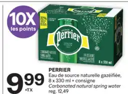 Brunet PERRIER Eau de source naturelle gazéifiée offer