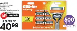 Brunet GILLETTE Produits de rasage sélectionnés offer