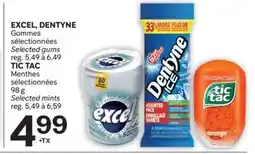 Brunet EXCEL, DENTYNE Gommes sélectionnées offer