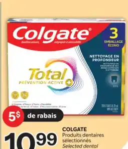 Brunet COLGATE Produits dentaires sélectionnés offer