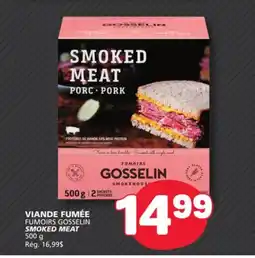 Marché Bonichoix FUMOIRS GOSSELIN FUMOIRS GOSSELIN SMOKED MEAT offer