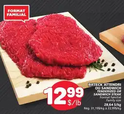 Marché Bonichoix TENDERIZED OR SANDWICH STEAK offer