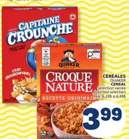 Marché Bonichoix QUAKER CEREAL offer