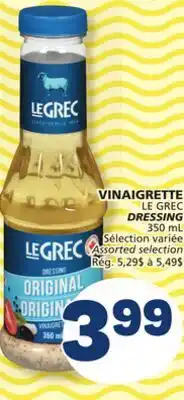 Marché Bonichoix LE GREC DRESSING offer