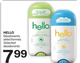 Brunet HELLO Déodorants sélectionnés offer