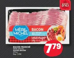 Marché Bonichoix MÈRE MICHEL SLICED BACON offer