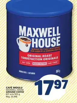 Marché Bonichoix MAXWELL HOUSE GROUND COFFEE offer