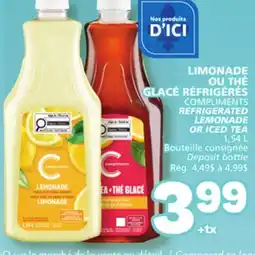 Marché Bonichoix COMPLIMENTS REFRIGERATED LEMONADE offer