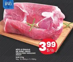 Marché Bonichoix FRESH PORK SHOULDER ROAST offer