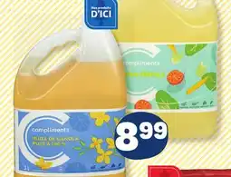 Marché Bonichoix COMPLIMENTS CANOLA OR VEGETABLE OIL offer