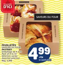 Marché Bonichoix SAVEURS DU FOUR PASTRIES offer