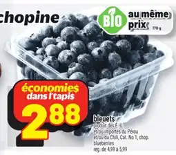 Metro BLEUETS | BLUEBERRIES offer