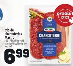 Metro TRIO DE CHARCUTERIES MASTRO | MASTRO DELI COLD CUTS TRIO offer