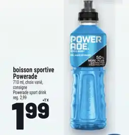 Metro BOISSON SPORTIVE POWERADE | POWERADE SPORT DRINK offer