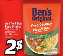 Metro RIZ VITE & BON BEN'S ORIGINAL | BEN'S ORIGINAL FAST & FANCY RICE offer