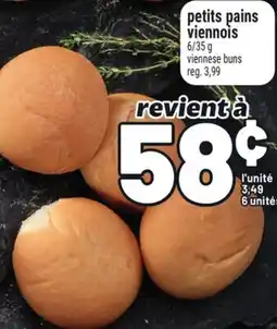 Metro PETITS PAINS VIENNOIS | VIENNESE BUNS offer
