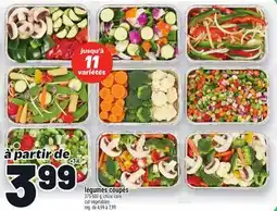 Metro LÉGUMES COUPÉS | CUT VEGETABLES offer