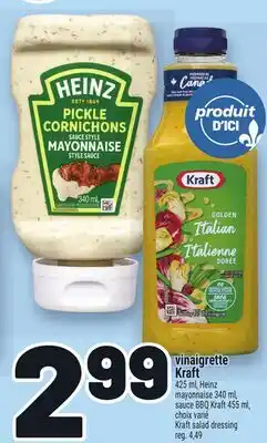 Metro VINAIGRETTE KRAFT | KRAFT SALAD DRESSING offer