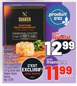 Metro TARTARE SHAKER | SHAKER FROZEN offer
