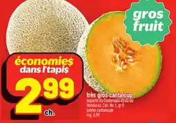 Metro TRÈS GROS CANTALOUP | JUMBO CANTALOUPE offer