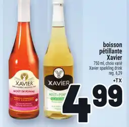 Metro BOISSON PÉTILLANTE XAVIER | XAVIER SPARKLING DRINK offer