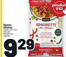 Metro LÉGUMES SELECTION | SELECTION FROZEN VEGETABLES offer