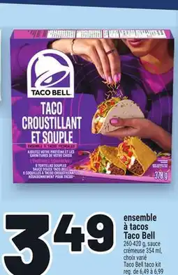 Metro ENSEMBLE À TACOS TACO BELL | TACO BELL TACO KIT offer
