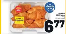 Metro CROISSANTS 100% BEURRE | 100% BUTTER CROISSANTS offer