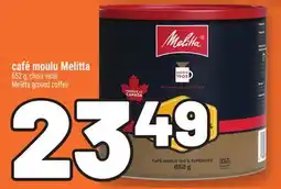 Metro CAFÉ MOULU MELITTA | MELITTA GROUND COFFEE offer