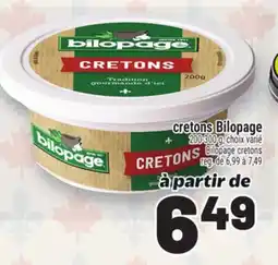 Metro CRETONS BILOPAGE | BILOPAGE CRETONS offer