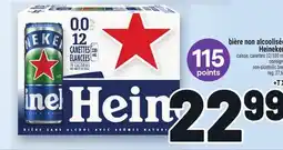 Metro BIÈRE NON ALCOOLISÉE HEINEKEN | HEINEKEN NON-ALCOHOLIC BEER offer