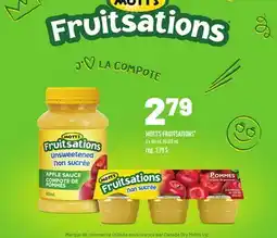Metro MOTT'S FRUITSATIONS offer