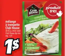 Metro MÉLANGE À TREMPETTE CLUB HOUSE | CLUB HOUSE DIP MIX offer