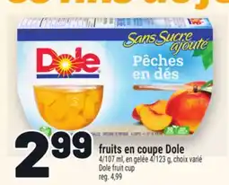 Metro FRUITS EN COUPE DOLE | DOLE FRUIT CUP offer
