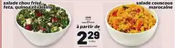 Metro SALADE CHOU FRISÉ, FETA, QUINOA ET RAISINS offer