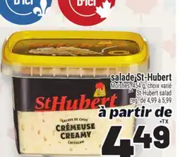 Metro SALADE ST‑HUBERT | ST-HUBERT SALAD offer