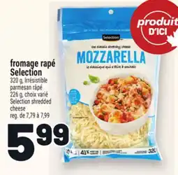 Metro FROMAGE RAPÉ SELECTION | SELECTION SHREDDED CHEESE offer