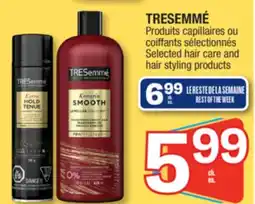 Jean Coutu TRESEMMÉ Selected hair care and hair styling products offer