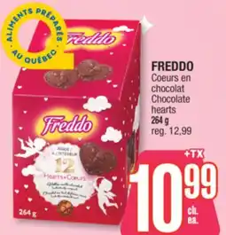 Jean Coutu FREDDO Coeurs en chocolat Chocolate hearts offer